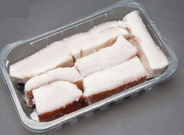 Tocino ibérico salado bandeja