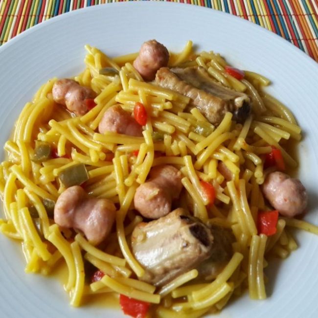 fideos a la cazuela