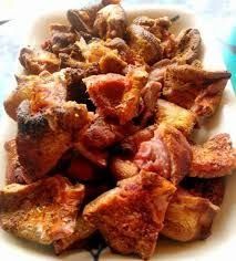 careta cerdo frita careta cerdo frita