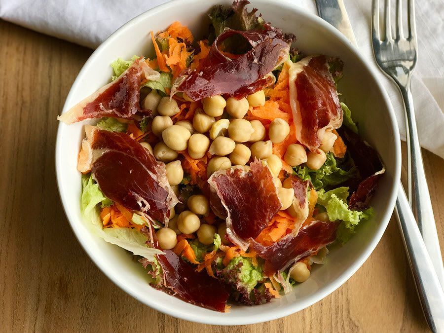 ensalada de garbanzos a la andaluza