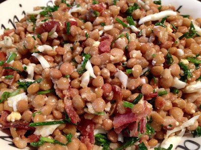 Ensalada fría de lentejas Ensalada fría de lentejas