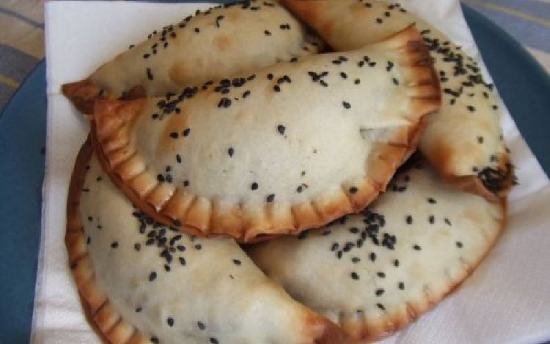 empanadas de morcilla y chorizo