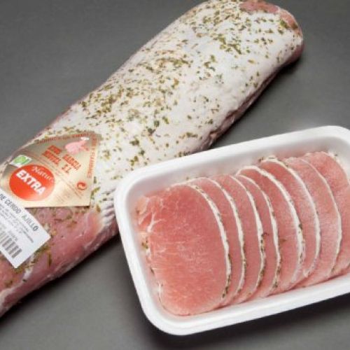 Lomo al ajillo