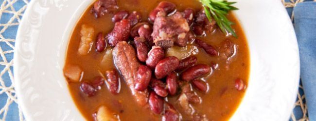 alubias con costillas