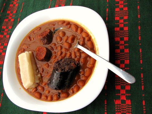 Guiso de alubias Guiso de alubias