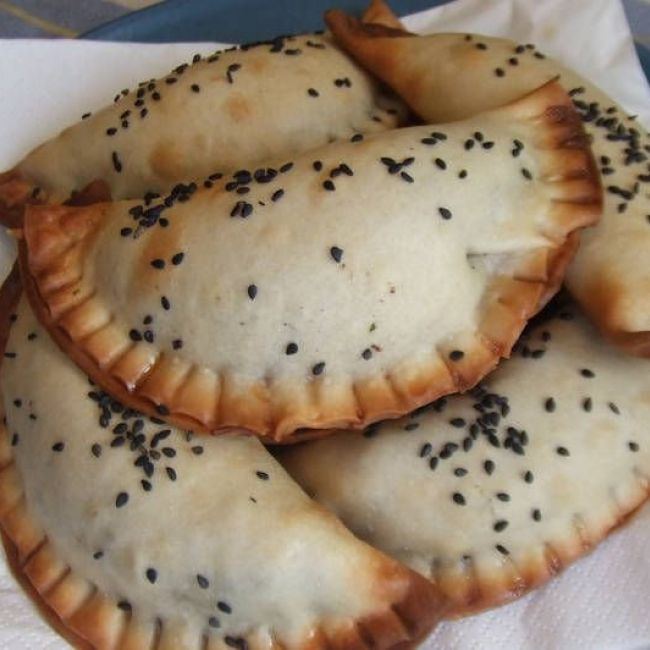 Empanadas de morcilla y chorizo